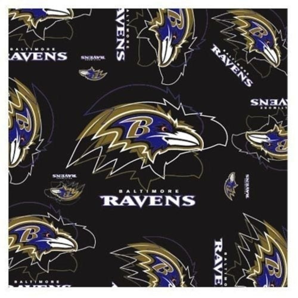 Baltimore Ravens Team Silk Scarf Game Day New NFL Licensed